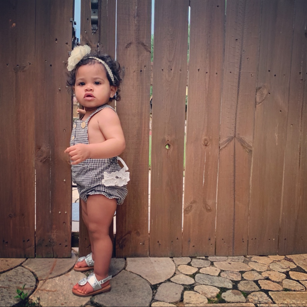 Gingham Bubble Romper